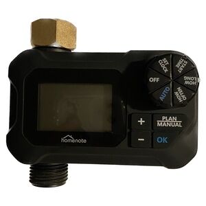 Homenote Programmable Sprinkler Irrigation Timer with Brass Swivel Model HN01